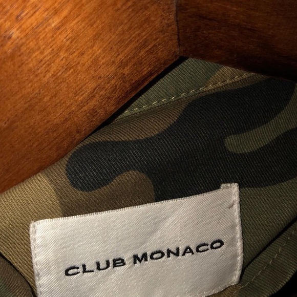 📌 Club Monaco Camo Lauren Jacket - Picture 2 of 3